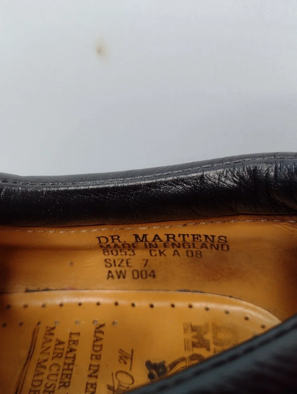 Dr. Martens Chunky Oxfords Mens 7  Brown Leather 8053 Made in England Y2K BB